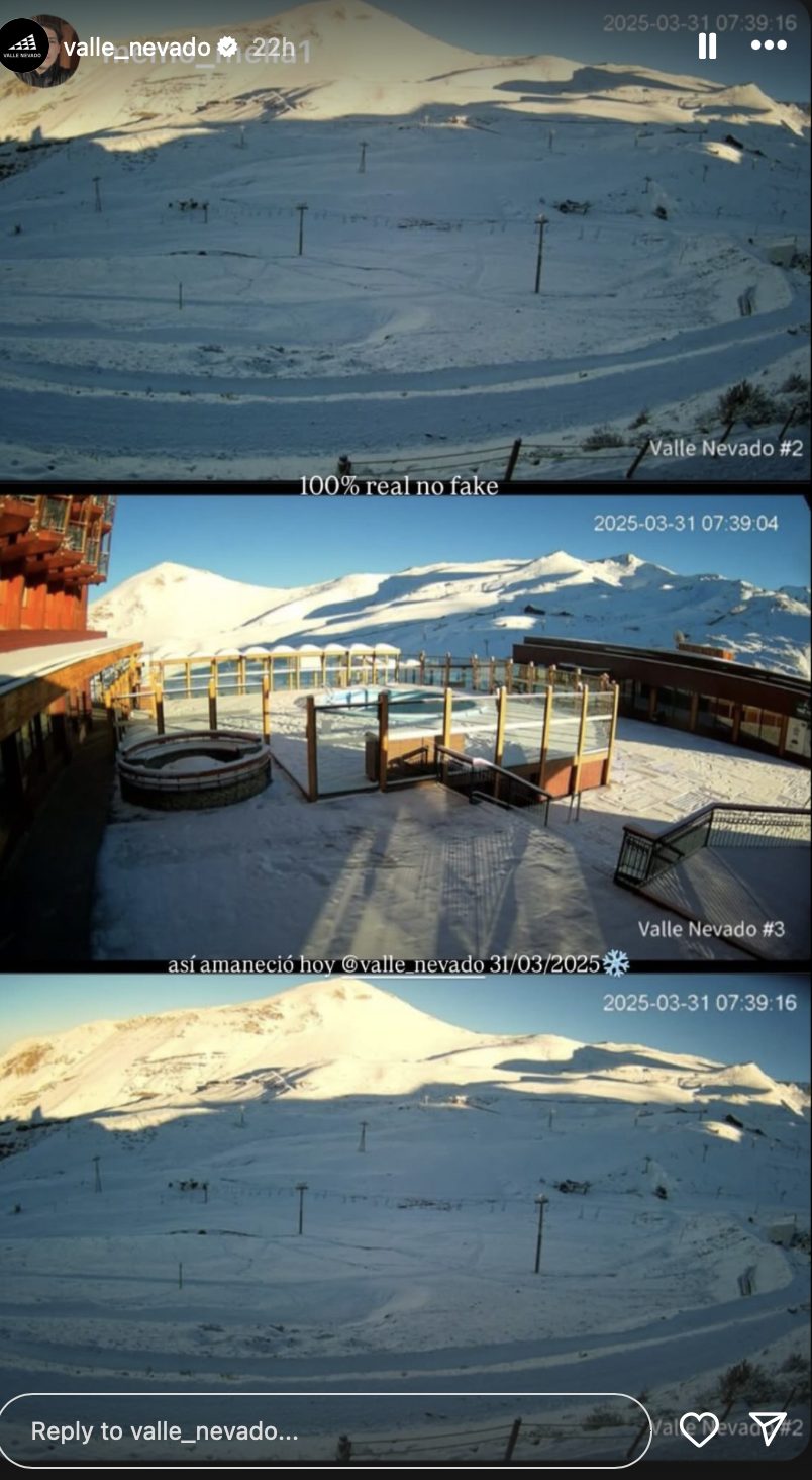 Chile snow 